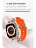 Compatible Silicone Explorer Band for Apple Watch Series 8, 9, and Ultra Models