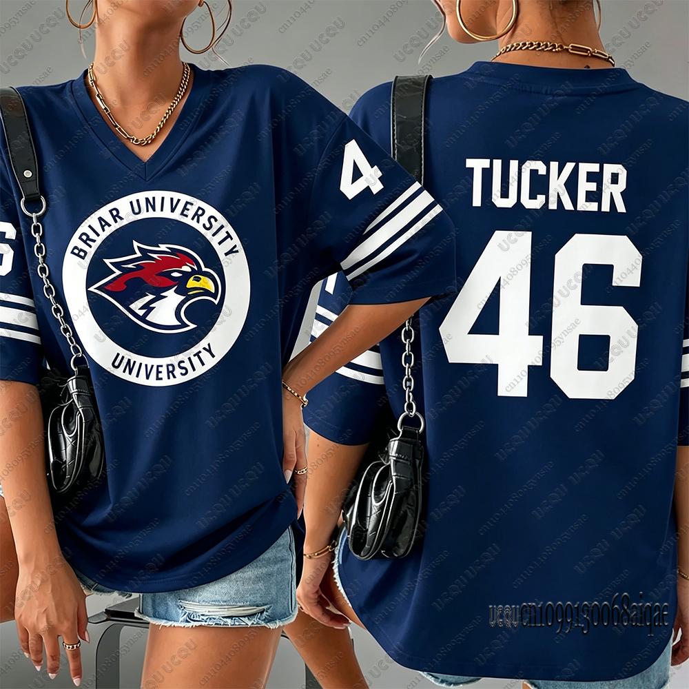 Series TV Off Campus Briar University Jersey Graham 44 22 DI LAURENTIS 66 Tucker46 T-shirt Unisex Streetwear Summer Sports Tees 2XL