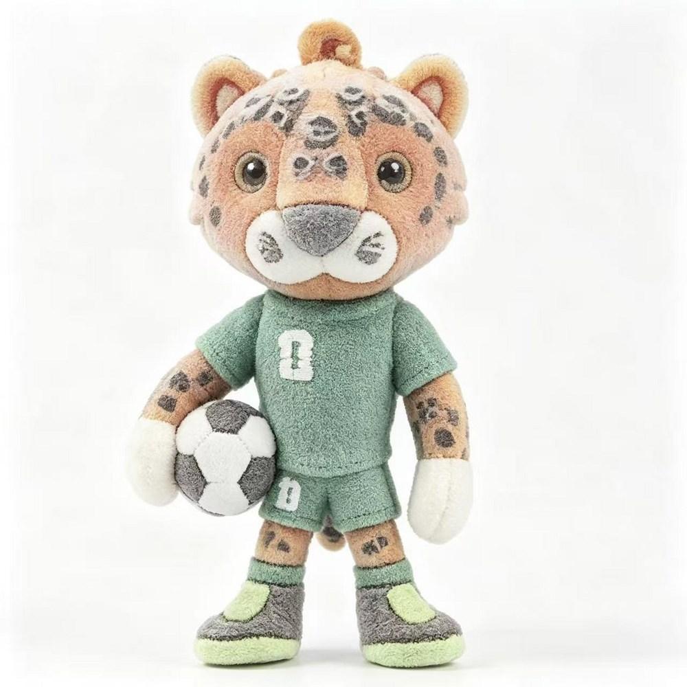 2026 FIFA North American World Cup Mascot Character Doll Random Box 12p Keychain Bag Keyring Soccer Souvenir - Keychain