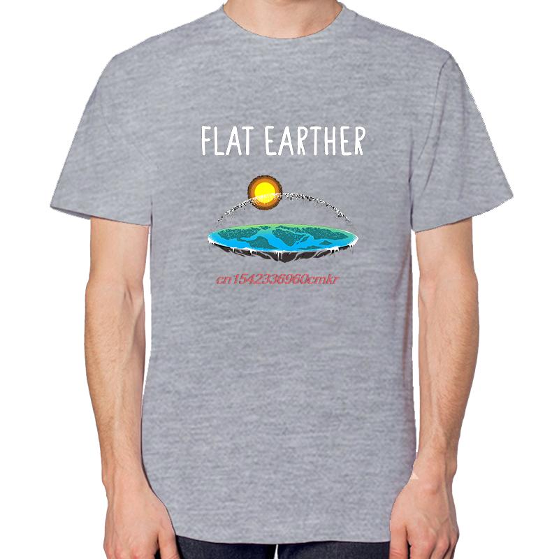 Flat Earther Shirts Graphic Tee Summer Tops Tshirt New Arrival Goods High Quality Short Sleeve Tee Fashion Unisexs Cotton Tshirt
