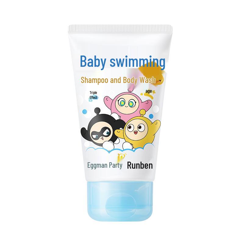 Runben Eggetta Kids  Chlorine Removal Shampoo & Shower Gel for Swimming