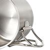 Stainless Steel Camping Cup with Lid Rust Prevention Foldable Camping Cup for Outdoor Hiking