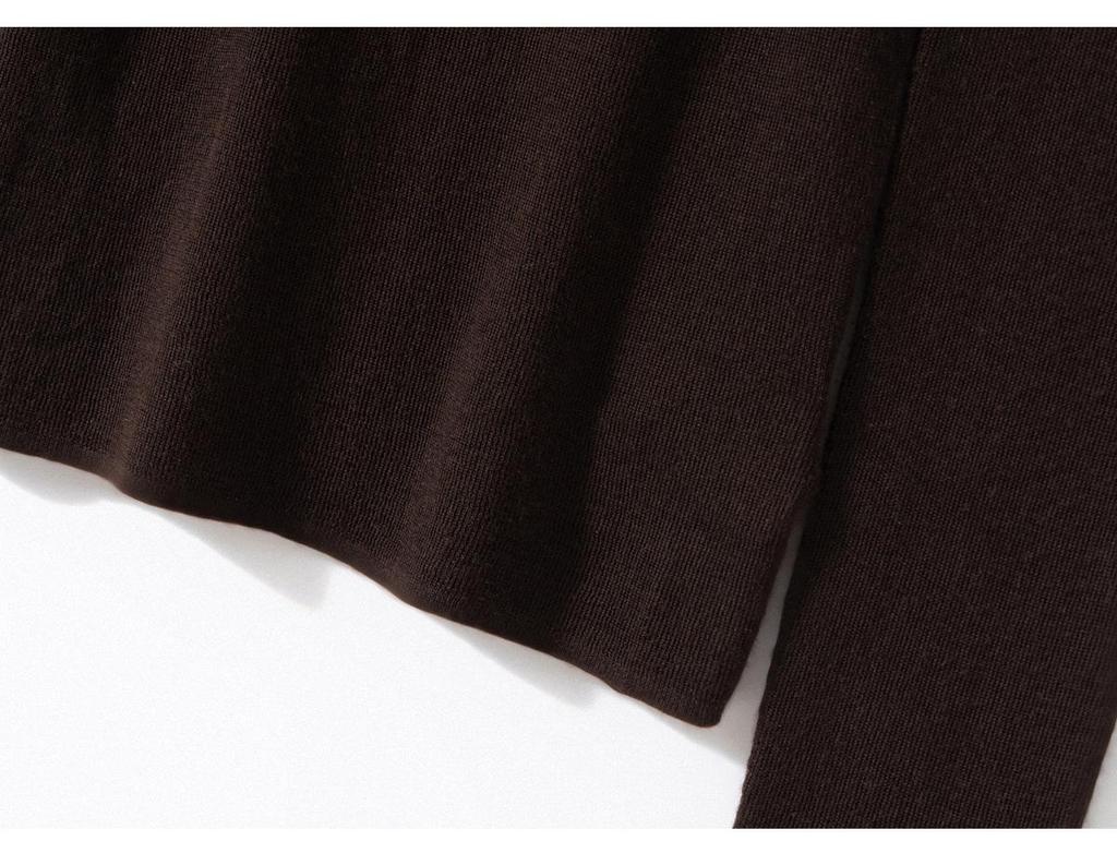 Women's High-Neck 18-Gauge Ribbed Base Layer Top - Fine Spun German Wool