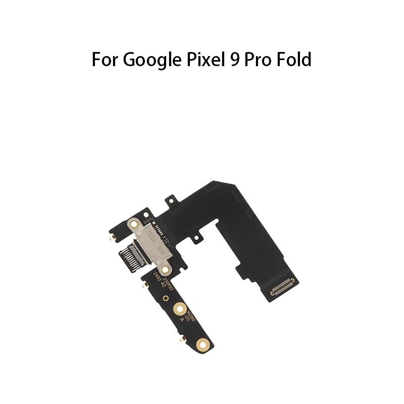 USB Charge Port Jack Dock Connector Charging Board Flex Cable For Google Pixel 9 Pro Fold