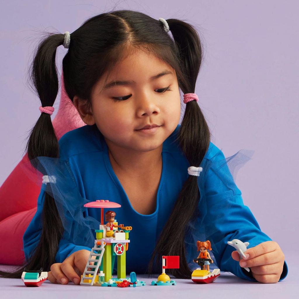 LEGO Friends Water Scooter Toy Birthday Present Block Educational Girls Boys Children 5 Years Old 6 Years Old 7 Years Old 8 Years Old Pretend Play