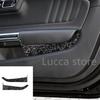 Carbon Fiber For Ford Mustang 15-20 CD Air Conditioning Control Panel Gear Panel Air Panel car Sticker cover Car