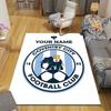 Custom Name,Coventry City Home Sofa Decoration for Living Room & Bedroom, Non‑Slip Play Flannel Floor Mat for Game Room