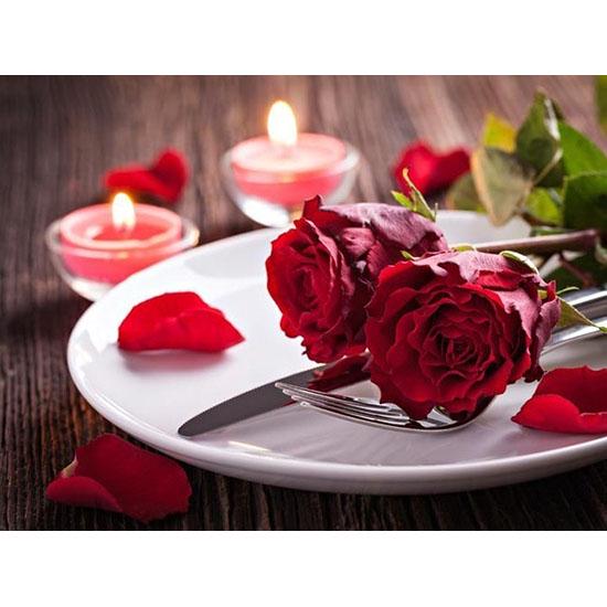 Huacan DIY Diamond Embroidery Pink Rose Diamond Painting Flower Rhinestone Mosaic