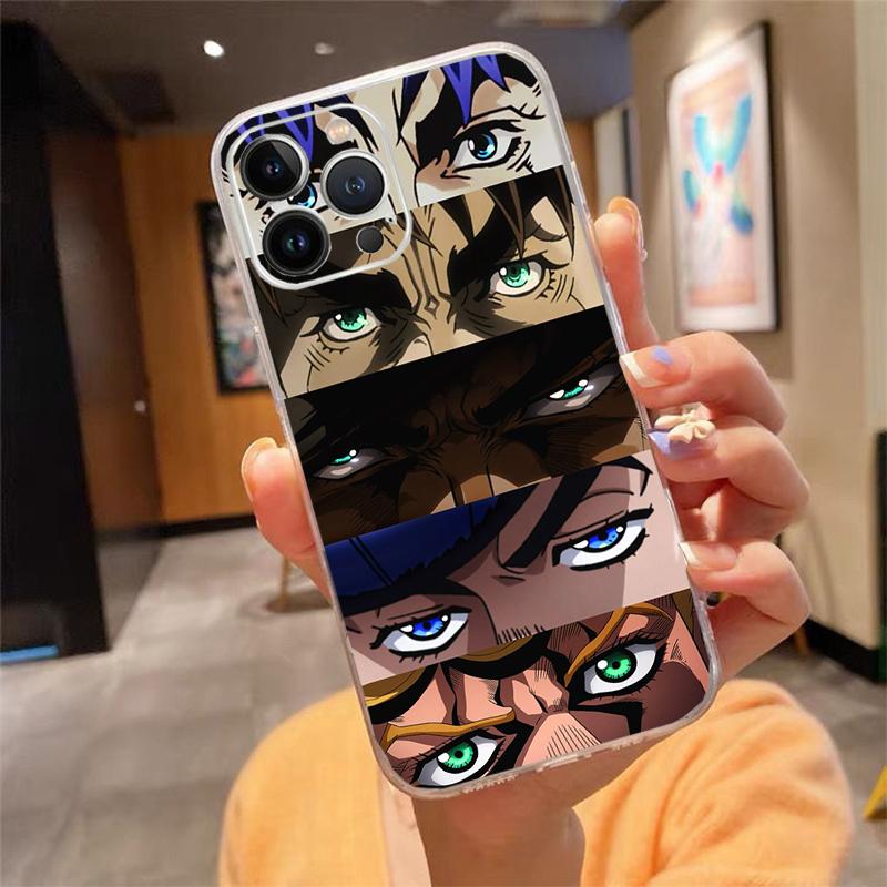 Jojo Phone Case For Iphone 17ProMax 17 Pro Air 16 15 14 13 Pro Max 16 15 14 13 Pro 15Plus