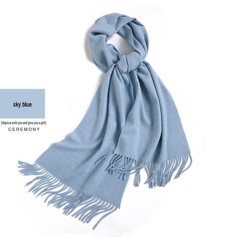 HANDUNYOU Plain Versatile Scarf