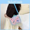 Süße Unisex-Kinderschultertasche mit glänzenden Schmetterlings-Pailletten, ideal für Vorschulkinder und Kleinkinder