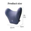 Car Headrest Lumbar Support Lumbar Cushion Memory Foam Cushion Backrest Lumbar Pillow Car Comfortable Neck Pillow Car Accsesorie