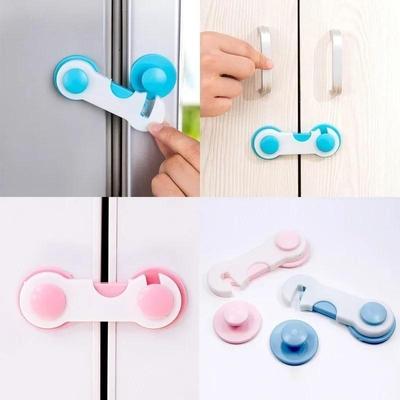 3 Pcs Baby Drawer Lock Children Security Protection Cabinet S Straps Toddler Child Safety Equipment Refrigerator Closet