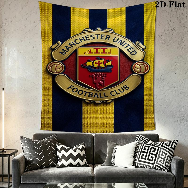 Manchester Football Club Crest Bedding 1 Duvet Cover 2 Pillowcase Without Core Christmas Birthday Gift Duvet Cover And Pillowcase Bedding Set