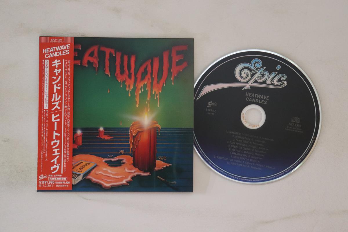 

CD HEATWAVE - Candles EICP1374PROMO EPIC 2010 Japan Obi Soul/Funk Used