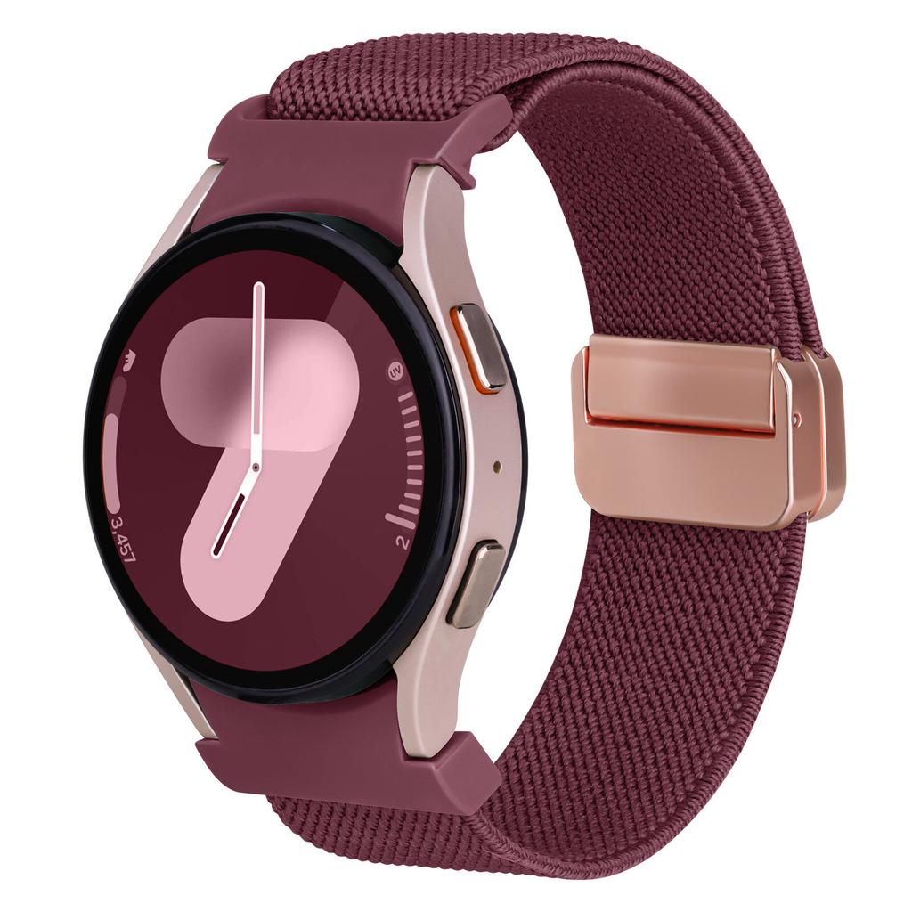 Magnetic Nylon loop Band For Samsung Galaxy Watch 7 6 4 classic No Gaps bracelet Galaxy watch 6 4 5 pro 44mm 47 40mm 20mm straps