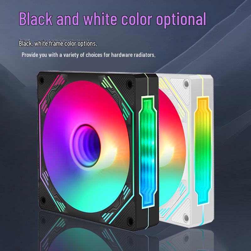 Silent LED 120mm 4-Pin Chassis Cooling Fan