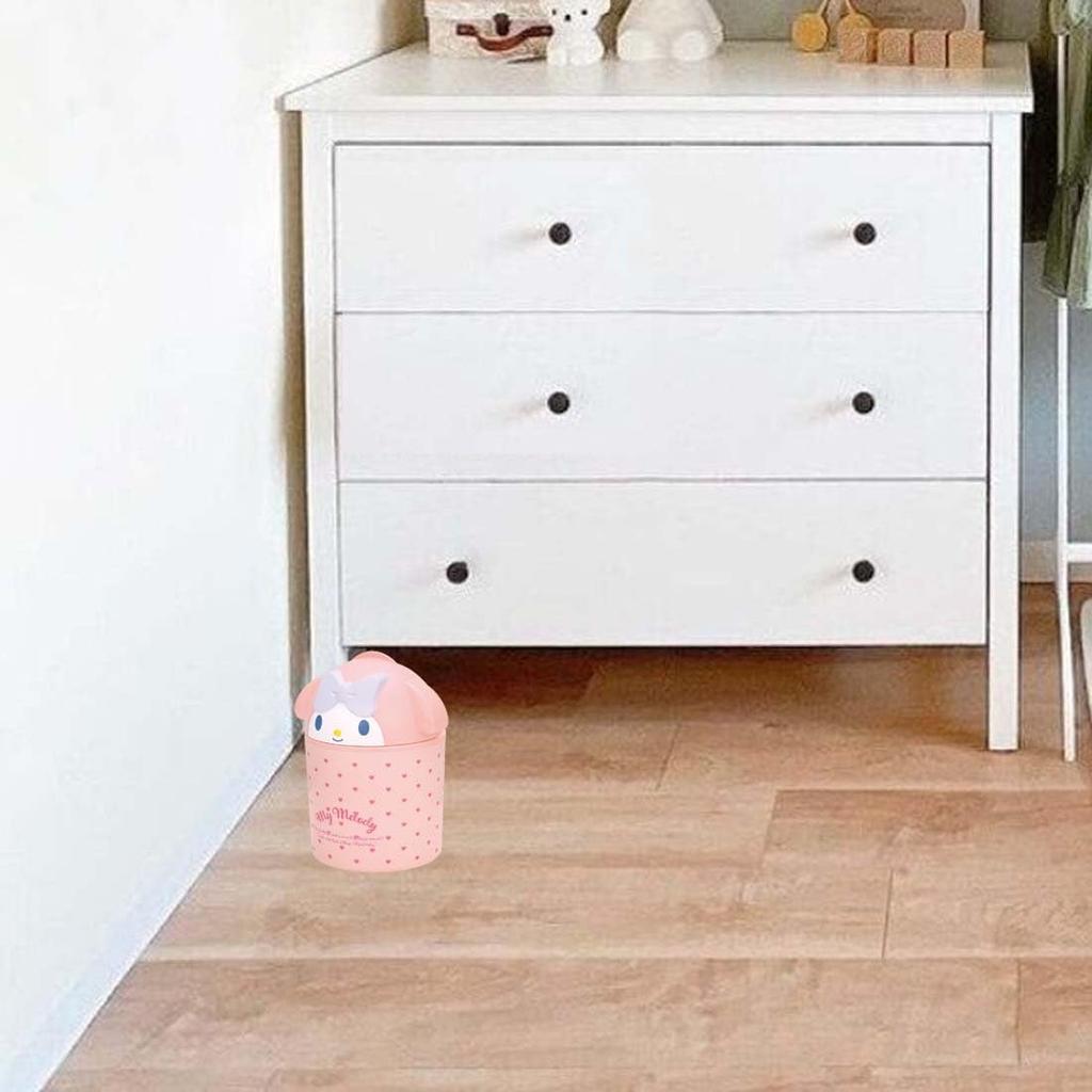 Skater 3D Interior Storage Trash Tabletop Trash My Sanrio Box, Case, Can, Can, Melody, DB2D-A