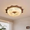 Song Dynasty Aesthetic Retro Ceiling Light - Mid-Century, Eye-Protective Design for Study or Bedroom