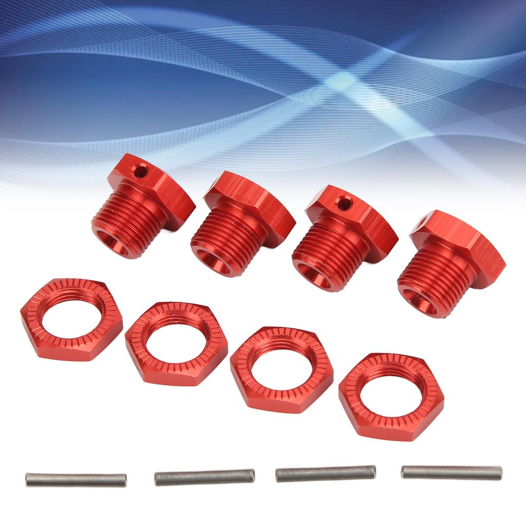 4Set RC Wheel 17mm Aluminum Hex Drive Hub Adapter with Pins for   1Celsius8 KARTON 4  Car