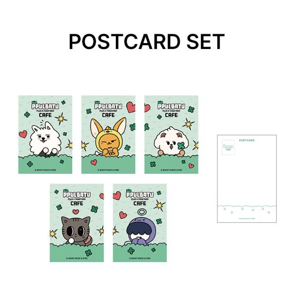 Pre-order 2025 TXT PPULBATU CAFE Postcard Set