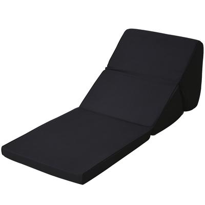 Achilles AK-TV BK Sleeping Mat, TV Pillow, Floor Chair, Relieves Back Pain, Works from Home, Black