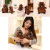 Adorable Beaver Plush Toy Soft Stuffed Animal Doll Cuddle Pillow Gift For Kids