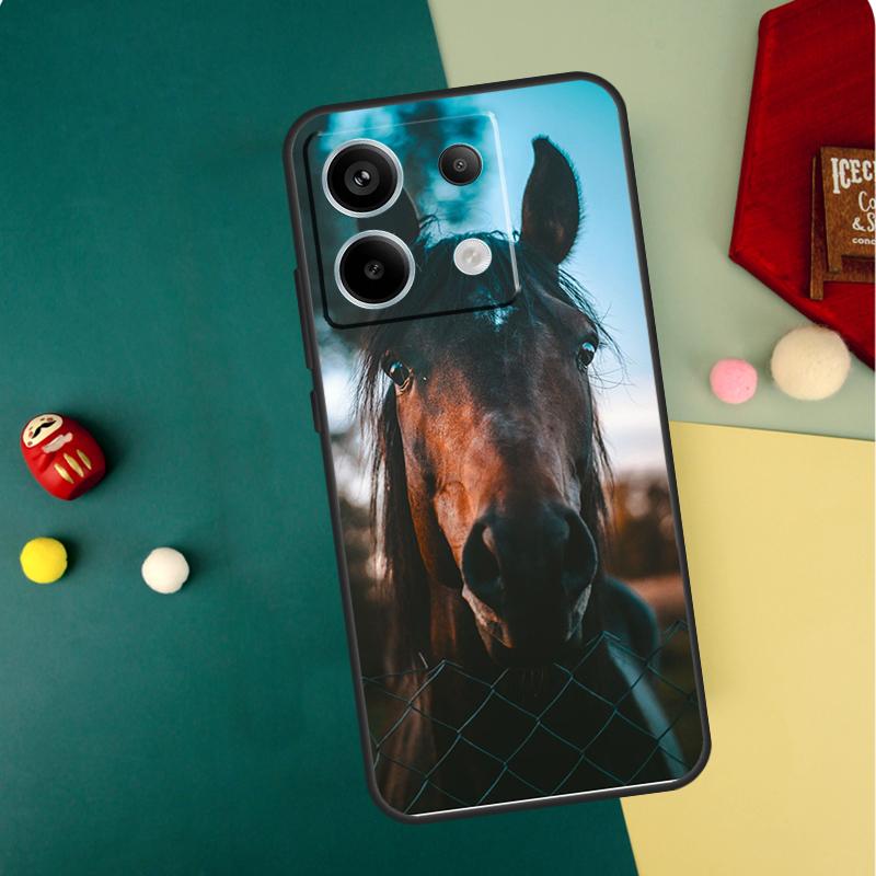 

Horse Animal Case For Xiaomi Redmi Note 12 11 10 9 13 Pro Plus 9S 10S 11S 12S Redmi 13C 9C 10C 12C Cover Redmi Note 10S