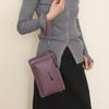 Multi-layer Handbag With Coin Purse Women's Crossbody Shoulder Bag Solid Color Envelope Bag