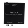 Speaker Level to Line Output Converter 40Hz 20KHz Car Stereo Sound Speaker Signal High to Low Converter