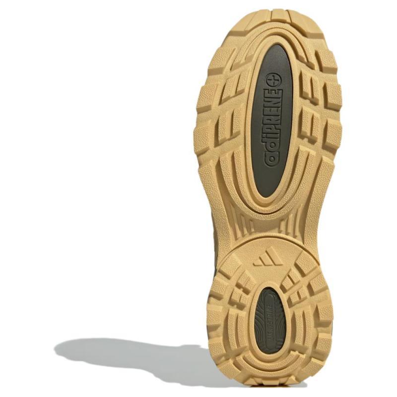 Adidas Anti-Slip Wear-Resistant Low-Top Casual Running Shoes Unisex White Yellow Green Sneakers JI2032