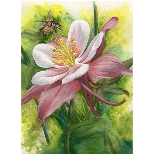5D Diy Diamond Painting Vase Diamond Embroidery Fresh Flower Cross Stitch Full Round Round Drill Wall Art Picture Handmade Gift