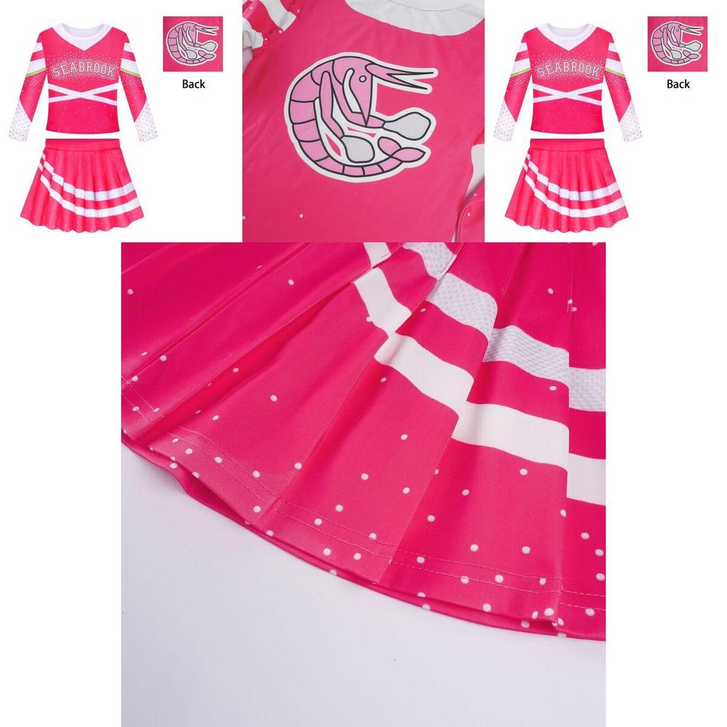 Kids Zombies 3 Cheerleader Cosplay Kostüm Lebendige Farben Und Premium Qualität