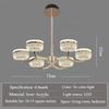 Modern Minimalist Living Room Pendant Light Creative Living Room Bedroom Pendant Light