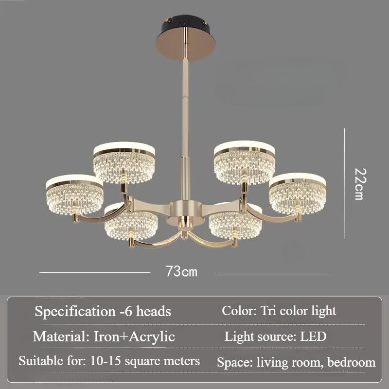 Modern Minimalist Living Room Pendant Light Creative Living Room Bedroom Pendant Light