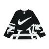 Sportswear Club Fashion Confortável Macio Versátil Camiseta de Manga Comprida Masculina tops HV1138-010