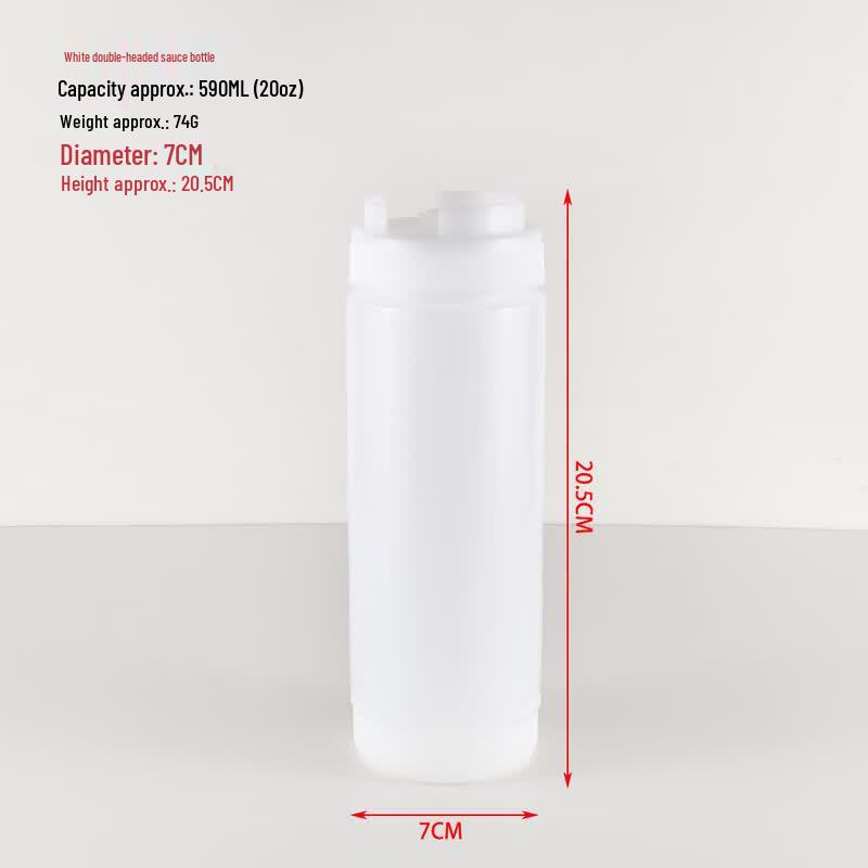 Dual-Tip Squeeze Sauce Bottles
