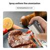 Stainless Steel OilSpray Bottle Glass OilPot Without Oil Soy Sauce Vinegarseasoning Bottle Atomizing Oils Spray Pot with Scale