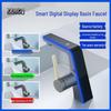 Smart LED Temperature Display Faucet with Water Cooling and Atmospheric Light