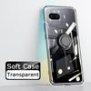 For Vivo Iqoo 15R Case Ring Holder Phone Case Ultra Thin Transparent Car Navigation Silicone Clear Cases For VIVO IQOO 15R Phone Casing