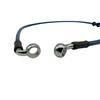 300mm-2200mm Motorcycle Hydraulic Brake Hose Line Cable 28°-90° Banjo For Suzuki Kawasaki Yamaha Honda Pipe Braided Oil Hose