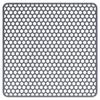 Sink Mat Silicone Durable Grid Design Anti Slip Sink Protection Pad for Kitchen Stainless Steel Ceramic Sinks