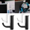Headphone Holder Earphone Headset Wall Plastic Monitor Self-adhesive Display Hanger Stand Rack