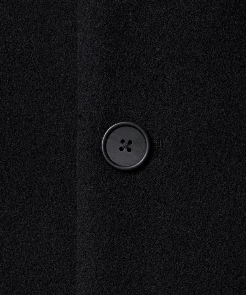 Musinsa Standard Cashmere Blend Oversized Single Coat [Black]