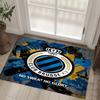 Club Brugge FC Design Tappeto in Velluto di Cristallo Accogliente Non?Tappeto Stampato Antiscivolo per Camera da Letto Soggiorno Ingresso