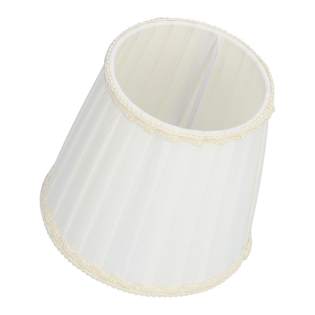 6Pcs Fabric Lamp Shade E14 Chandelier Clip On Lamp Shade for Home Living Room Bedroom