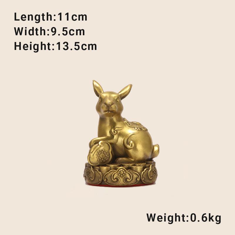 12 Chinese Pure Copper Zodiac Animal Figurines Set, Rat, Ox, Tiger, Rabbit, Dragon, Snake, Horse, Goat, Monkey, Rooster, Dog,Pig