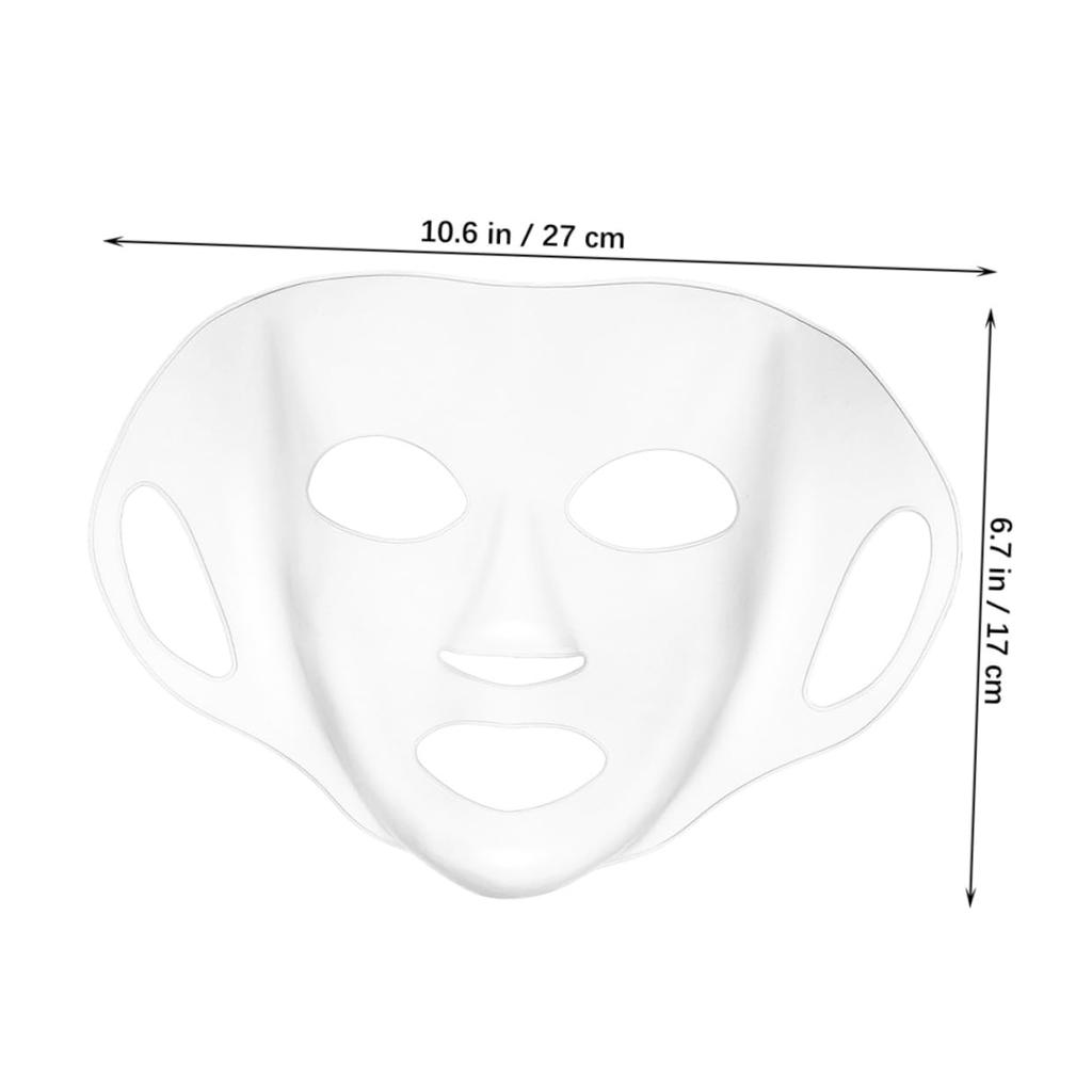 3D Silicone Face Mask Cover Reusable Face Mask Holder for Sheet Masks Moisturizing Facial Mask Cover Prevent Evaporation Beauty
