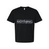 Unisex White T Shirt With Impossible Is Nothing In Yourself Graphic Print For Gy