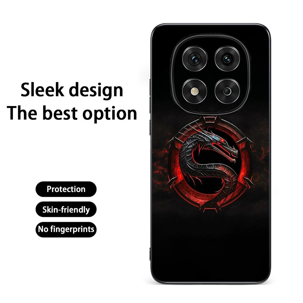 Mor-tals Kombat fashion game design Phone Case For Redmi Note 14 13 12 11 Pro Plus S 5G 14C A3 Soft Black Phone Cover